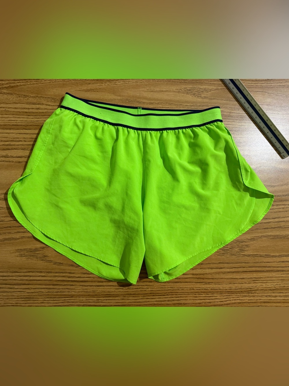 Rabbit Running Neon Green Women's Running Shorts